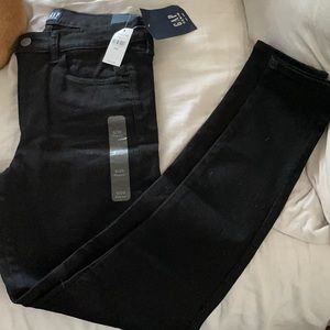 Gap Jeans-Black-Size 8